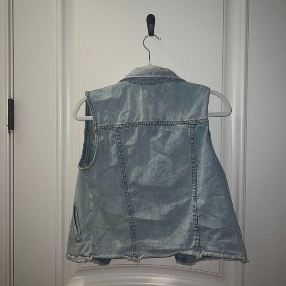 Bullhead Denim Vest, Medium - Picture 2 of 3